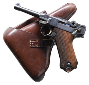 GERMAN WORLD WAR I ERFURT "1918" DATE P.08 LUGER