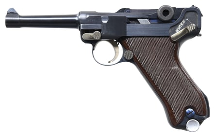 SCARCE KRIEGHOFF LUGER "S" CODE PISTOL.