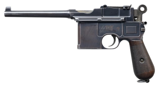 MAUSER C96, LARGE RING, SHALLOW MILLED VL&D,