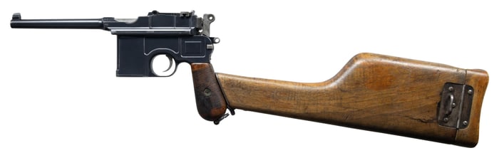 MAUSER PRE-WAR COMMERCIAL BROOMHANDLE PISTOL