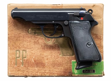 HIGH CONDITION PRE-WAR WALTHER MODEL PP .22 LR