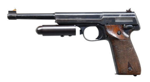 WALTHER MODEL 1925 OLYMPIA SEMI-AUTOMATIC PISTOL.