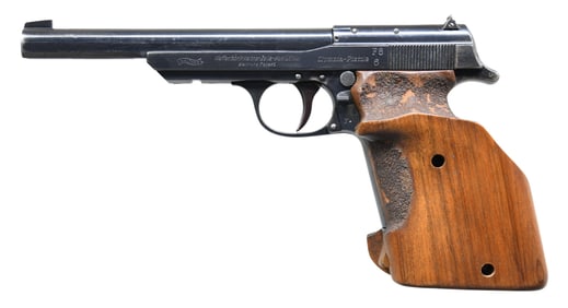 WALTHER MODEL 1936 OLYMPIA SEMI-AUTOMATIC PISTOL.