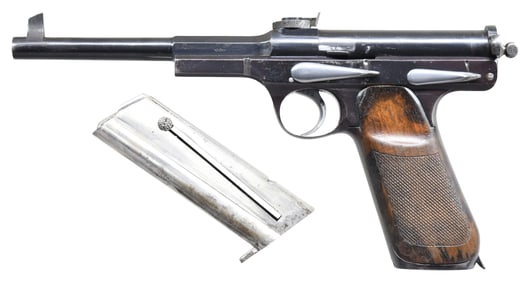 RARE SCHWARZLOSE STANDART MODEL 1898 PISTOL.