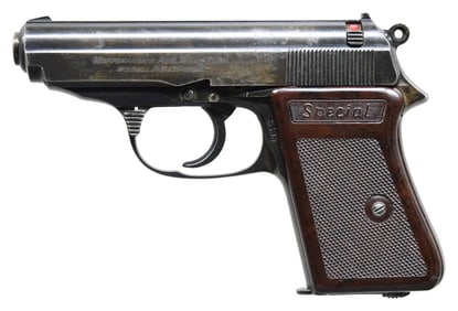 RARE MENZ P.B. SPEZIAL SEMI-AUTOMATIC PISTOL.