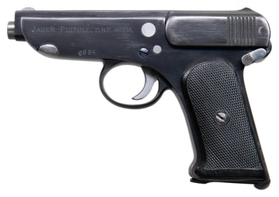 SCARCE JAGER SHEET METAL PISTOL.