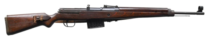 WW2 GERMAN BCD G43 SEMI AUTO RIFLE.