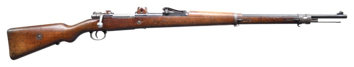 ASSEMBLED GERMAN GEW 98 BOLT ACTION SNIPER RIFLE.
