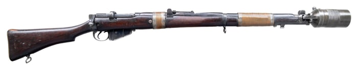 BSA SMLE GRENADE LAUNCHING BOLT ACTION RIFLE.