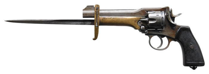 WEBLEY MARK VI DOUBLE ACTION REVOLVER WITH
