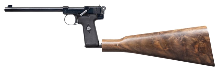 WEBLEY & SCOTT MODEL 1911 .22 CALIBER SINGLE SHOT