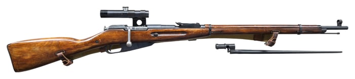 WW2 SOVIET MOSIN NAGANT PU BOLT ACTION SNIPER