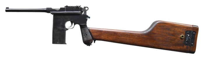 HIGHLY UNUSUAL, SEEMINGLY CHINESE, 20-SHOT MAUSER