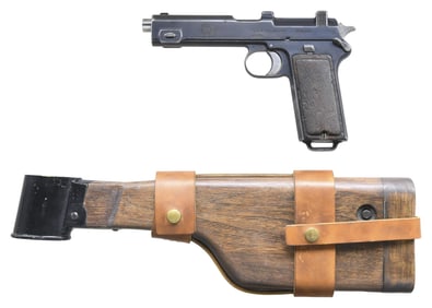 STEYR-HAHN 1911 CHILEAN CONTRACT PISTOL WITH