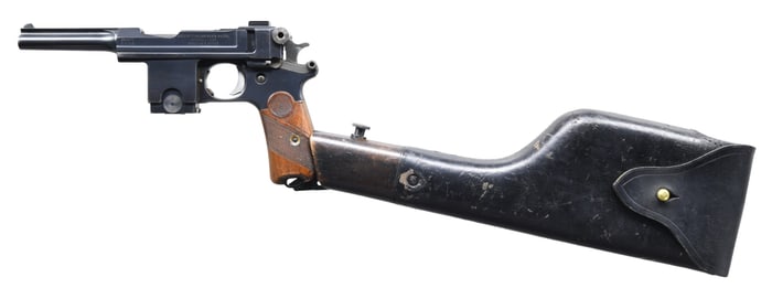 WONDERFUL PIEPER MODEL 1910 BERGMANN BAYARD