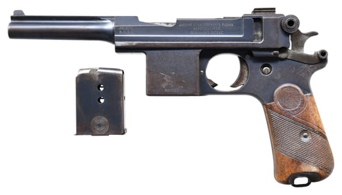 SCARCE PIEPER MODEL 1908 BERGMANN BAYARD PISTOL.