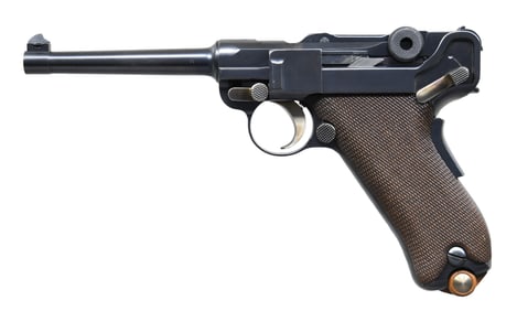 DWM SWISS MODEL 1906 LUGER SEMI-AUTOMATIC PISTOL.