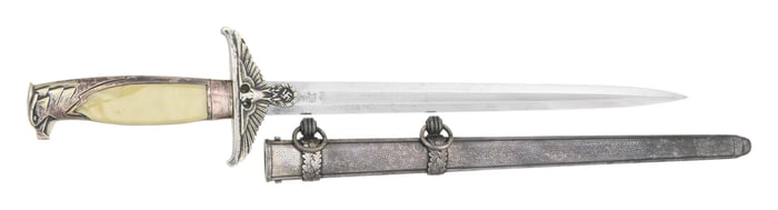WWII GERMAN POLITICAL LEADER'S DAGGER BY ALCOSO.