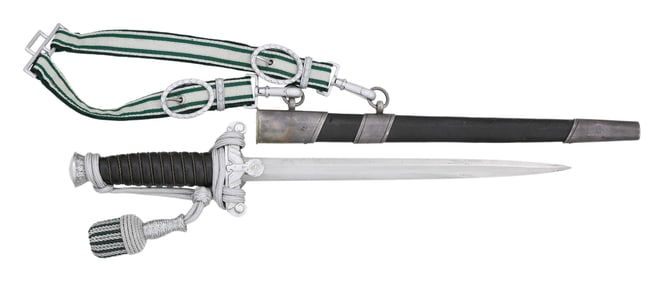 WWII GERMAN LAND CUSTOMS DAGGER BY HORSTER