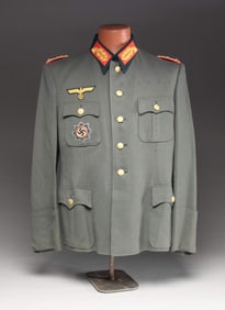 WWII GERMAN GENERAL'S TUNIC BELONGING TO MAX VON