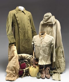 WWII JAPANESE UNIFORMS, FIELD GEAR, AND RELATED