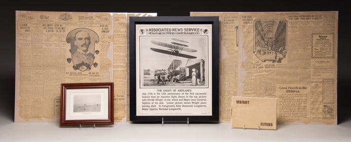 VERY INTERESTING GROUP OF ITEMS RELATING TO THE