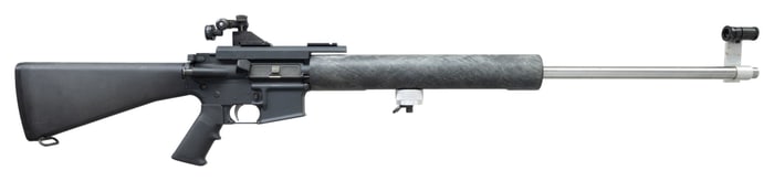 CUSTOM COLT MATCH TARGET HBAR SEMI AUTO RIFLE.