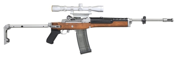 PRE-BAN RUGER MINI 14 STAINLESS GOVERNMENT FOLDER