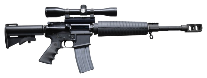 SURPLUS AMMO & ARMS LOW 16 RIFLE WITH ALEXANDER