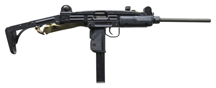 VERY NICE ACTION ARMS / IMI MODEL B UZI CARBINE.