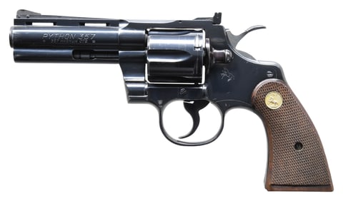 COLT 4" PYTHON DA REVOLVER.