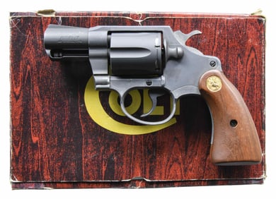 SECOND ISSUE COLT AGENT LIGHTWEIGHT DA REVOLVER.