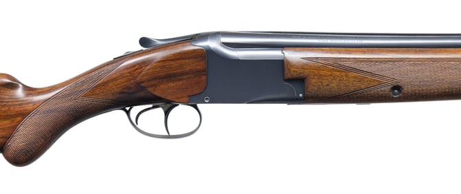 EARLY BROWNING SUPERPOSED GRADE I O/U SHOTGUN.