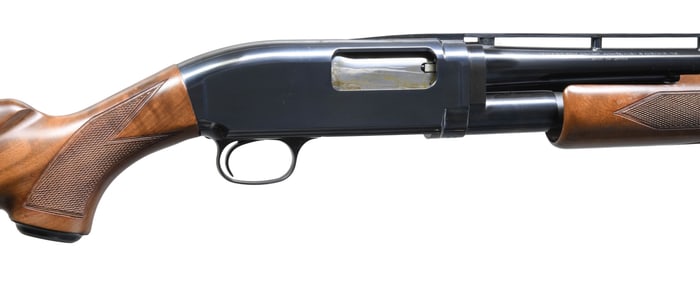 NEAR NEW BROWNING MODEL 12 GRADE I PUMP ACTION