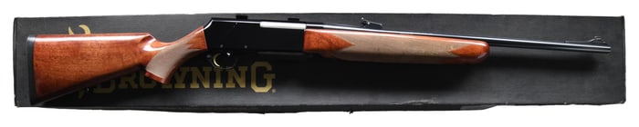 FIRST YEAR BROWNING BPR PUMP RIFLE WITH MATCHING