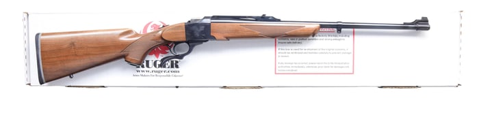 RUGER NO. 1-A SINGLE SHOT RIFLE WITH MATCHING