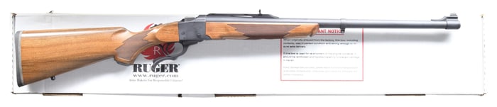 NEAR NEW, 450/400 NE 3" RUGER NO.1-H TROPICAL