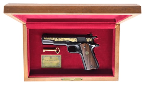 CASED COLT SIGNATURE ACE SEMI-AUTO PISTOL.