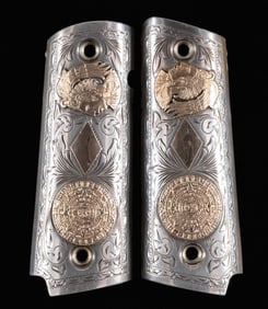 VINTAGE MEXICAN MADE STERLING & GOLD COLT MODEL