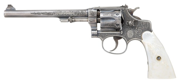 LEON GOODYEAR FACTORY ENGRAVED SMITH & WESSON
