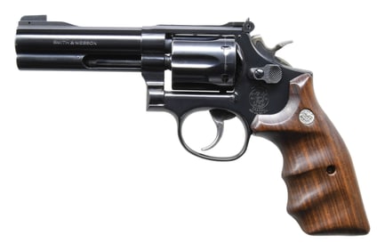 SMITH & WESSON MODEL 17-7 DA REVOLVER.