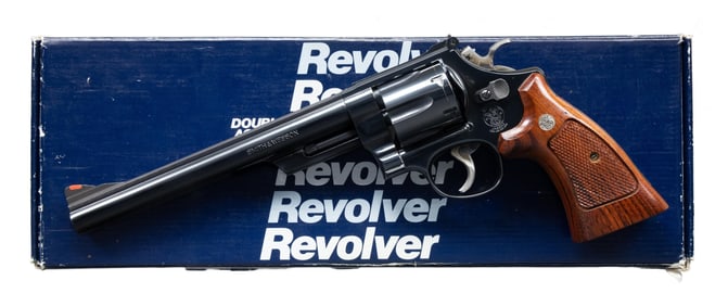 SMITH & WESSON MODEL 25-9 DA REVOLVER.