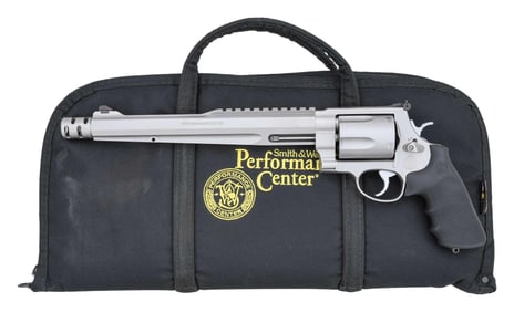 S&W PERFORMANCE CENTER MODEL 500 DA REVOLVER.