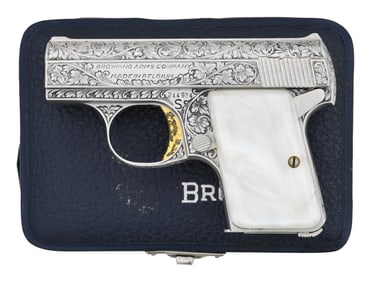 DESIRABLE RENAISSANCE ENGRAVED BELGIAN BROWNING
