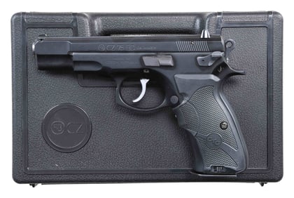 CZ-75 BD POLICE SEMI AUTO PISTOL.