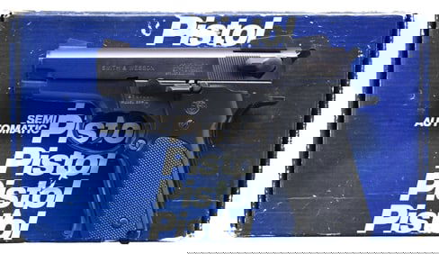 SMITH & WESSON MODEL 559 SEMI AUTO PISTOL.