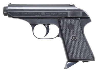 RARE STEYR MODEL SP SEMI-AUTOMATIC PISTOL.