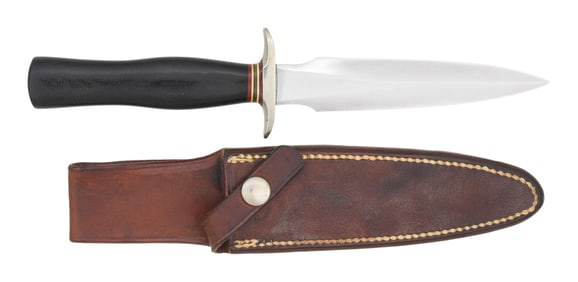 RANDALL MODEL 2 STAINLESS STILETTO KNIFE.