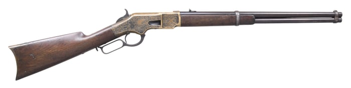 WINCHESTER 1866 2ND MODEL ENGRAVED LEVER ACTION