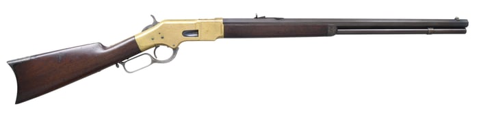 GOOD WINCHESTER MODEL 1866 OCTAGONAL BARREL RIFLE.